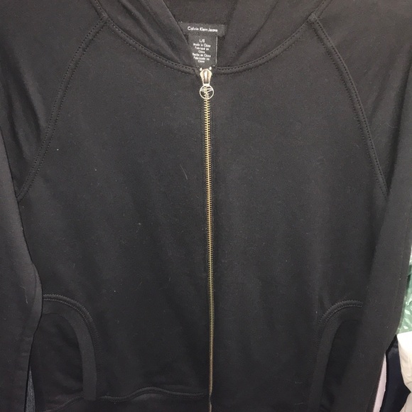 calvin klein sweat jacket